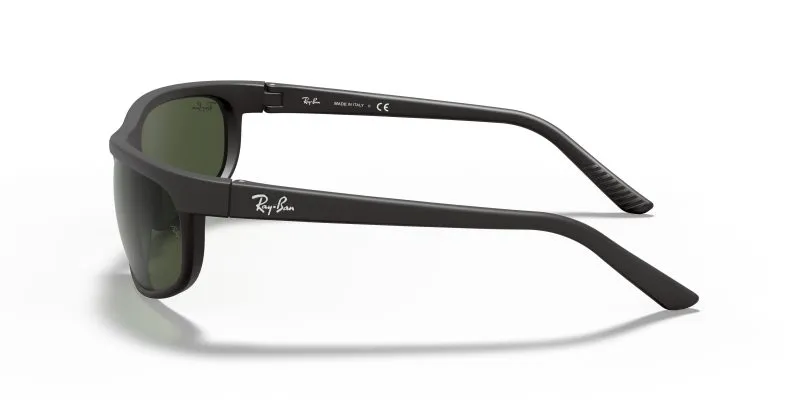 แว่นกันแดด Ray-Ban RB2027 W1847 Predator 2 มุมข้าง คานสูงทรงห่อหน้า Base 9