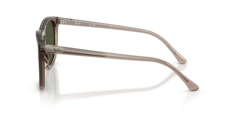 แว่นกันแดด Ray-Ban RB2210F 845731 มุมข้าง สะพานจมูก Key Bridge ยุค 70s