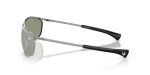 แว่นกันแดด Ray-Ban RB3119M 928040 มุมข้าง โชว์แผ่นโลหะกลางหน้า Olympian forehead bar