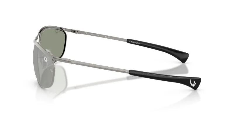 แว่นกันแดด Ray-Ban RB3119M 928040 มุมข้าง โชว์แผ่นโลหะกลางหน้า Olympian forehead bar