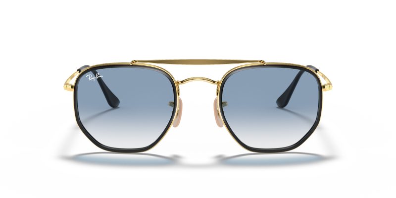 Ray-Ban RB3648M 91673F แว่นกันแดดสีอะริสต้าทอง เลนส์ไล่ระดับฟ้าอ่อน สำหรับผู้ชาย Ray-Ban RB3648M 91673F แว่นกันแดดสีอะริสต้าทอง เลนส์ไล่ระดับฟ้าอ่อน สำหรับผู้ชาย