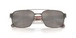 Ray-Ban RB3751CH 9259AN close-up ด้านหน้า เลนส์ Polarized+ Brown