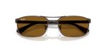 Ray-Ban RB3778 925933 close-up ด้านหน้า กรอบ Copper ขัดเงา
