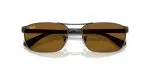 Ray-Ban RB3778 925933 close-up ด้านหน้า กรอบ Copper ขัดเงา