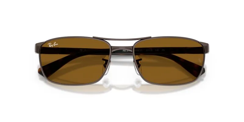 Ray-Ban RB3778 925933 close-up ด้านหน้า กรอบ Copper ขัดเงา
