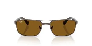 Ray-Ban RB3778 925933 แว่นกันแดดทองแดง-ฮาวานา ทรงเรขาคณิต ด้านหน้า