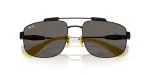Ray-Ban RB3789M F137B1 close-up ด้านหน้า Ray-Ban RB3789M F137B1 close-up ด้านหน้า