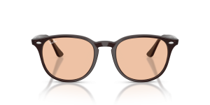 Rayban RB4259F 623193 แว่นกันแดดกรอบน้ำตาลโปร่งใส เลนส์น้ำตาล ทั้งสองเพศ