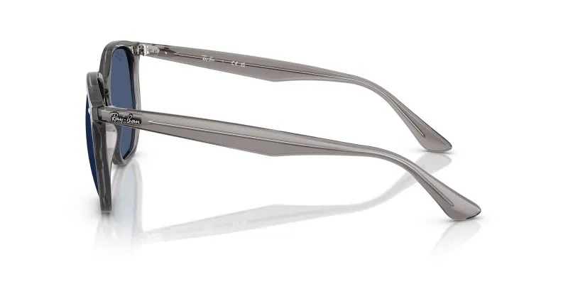 แว่นกันแดด Ray-Ban RB4306 687380 มุมข้าง ขาแว่นโพรพิโอเนตเทาโอปอลด้าน