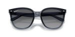 Ray-Ban RB4423D 6592T3 close-up ด้านหน้า เห็นรายละเอียดเลนส์โพลาไรซ์ไล่ระดับ