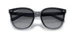 Ray-Ban RB4423D 6592T3 close-up ด้านหน้า เห็นรายละเอียดเลนส์โพลาไรซ์ไล่ระดับ Ray-Ban RB4423D 6592T3 close-up ด้านหน้า เห็นรายละเอียดเลนส์โพลาไรซ์ไล่ระดับ