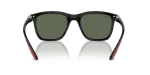 Rayban Sun RB4433M F60171 Black Dark Green Rayban RB4433M-F60171 F60171 ขาแว่นด้านใน