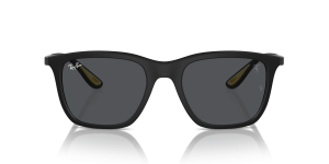 Rayban RB4433M F60287 แว่นกันแดด Scuderia Ferrari โครงไนลอนดำด้านเลนส์เทาเข้ม ทั้งสองเพศ