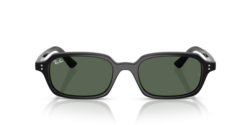 Rayban RB4455F 667771 แว่นกันแดด Zuri กรอบดำ เลนส์เขียวเข้ม ทั้งสองเพศ