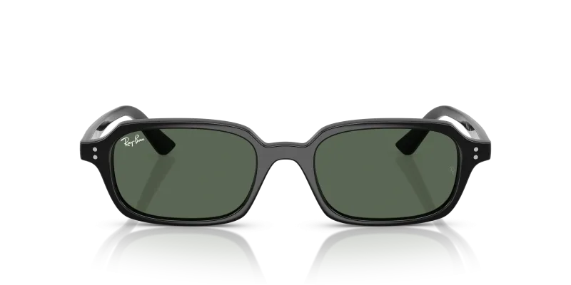 Rayban RB4455F 667771 แว่นกันแดด Zuri กรอบดำ เลนส์เขียวเข้ม ทั้งสองเพศ