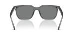 Rayban Sun RB4466D 645087 Transparent Grey Dark Grey Rayban RB4466D-645087 645087 ขาแว่นด้านใน