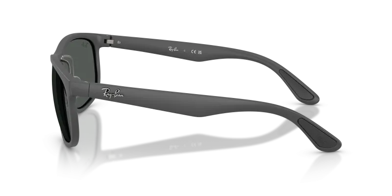 แว่นกันแดด Rayban RB4468 601787 มุมข้าง ทรงสี่เหลี่ยม XXL วัสดุ Liteforce