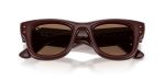 Ray-Ban RB4940 687773 close-up ด้านหน้า เลนส์น้ำตาลเข้ม Brown