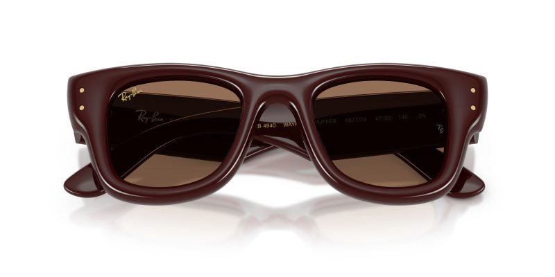Ray-Ban RB4940 687773 close-up ด้านหน้า เลนส์น้ำตาลเข้ม Brown