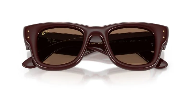 Ray-Ban RB4940 687773 close-up ด้านหน้า เลนส์น้ำตาลเข้ม Brown