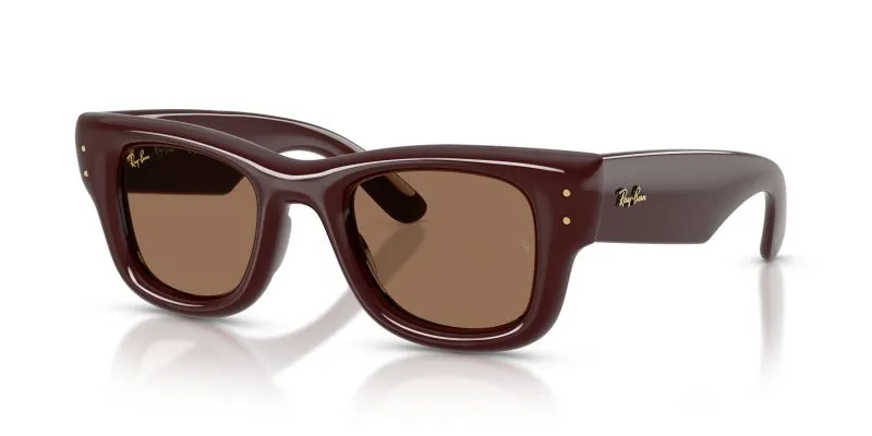 Ray-Ban RB4940 687773 มุมเอียง 3/4 ขอบกรอบ Puffer หนา