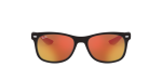 Rayban Junior New Wayfarer RJ9052SF-100S6Q Matte Black Orange Mirror Rayban Junior New Wayfarer RJ9052SF-100S6Q แว่นกันแดดเด็กกรอบดำด้าน เลนส์มิเรอร์ส้ม ทั้งสองเพศ