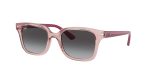 แว่นกันแดด Rayban RJ9071S 70678G Transparent Pink Grey แว่นกันแดด Rayban RJ9071S 70678G Transparent Pink Grey