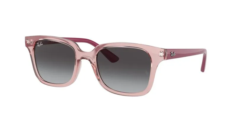 แว่นกันแดด Rayban RJ9071S 70678G Transparent Pink Grey
