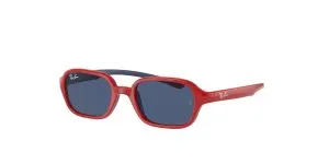 แว่นกันแดด Rayban Junior RJ9074S 709380 Red On Blue Dark Blue