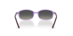 Rayban Sun RJ9132SF 719911 Transparent Violet Grey Gradient Rayban RJ9132SF 719911 ขาแว่นด้านใน