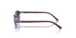 Rayban Sun RJ9132SF 719911 Transparent Violet Grey Gradient แว่นกันแดด Rayban RJ9132SF 719911 มุมข้าง ทรงเรขาคณิตโครงไนลอนสำหรับเด็ก