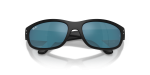 Rayban Sun RJ9189S-100S55 Matte Black Dark Blue Mirror Rayban RJ9189S 100S55 close-up ด้านหน้า