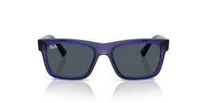 Rayban RJ9196S 719187 แว่นกันแดด ม่วงโปร่งใส เลนส์เทาเข้ม เด็ก