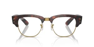 Rayban RX0316V 2372 แว่นสายตาลายเต่าพื้นทอง ทรง Mega Clubmaster unisex
