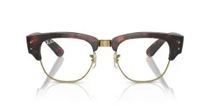 Rayban RX0316V 2372 แว่นสายตาลายเต่าพื้นทอง ทรง Mega Clubmaster unisex
