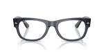 Rayban RX0832VF 8223 แว่นสายตาน้ำเงินเข้มโปร่งใส ทรง Mega Wayfarer II unisex Rayban RX0832VF 8223 แว่นสายตาน้ำเงินเข้มโปร่งใส ทรง Mega Wayfarer II unisex