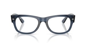 Rayban RX0832VF 8223 แว่นสายตาน้ำเงินเข้มโปร่งใส ทรง Mega Wayfarer II unisex