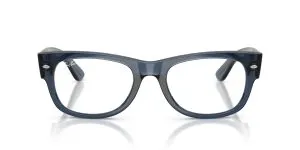 Rayban RX0832VF 8223 แว่นสายตาน้ำเงินเข้มโปร่งใส ทรง Mega Wayfarer II unisex