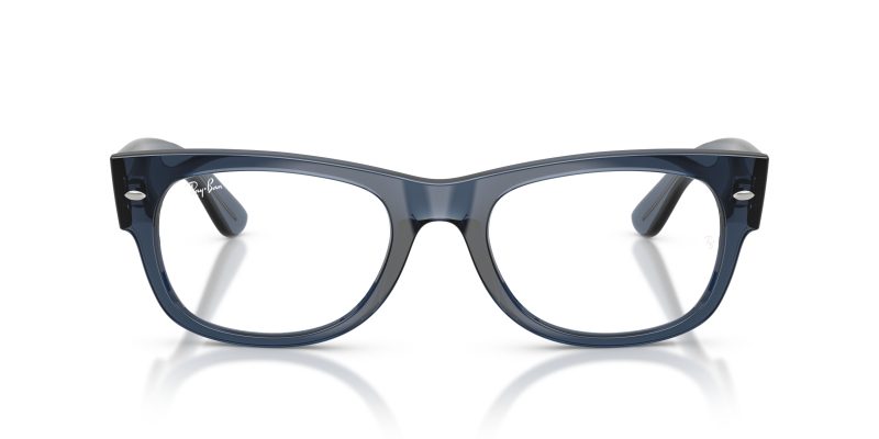 Rayban RX0832VF 8223 แว่นสายตาน้ำเงินเข้มโปร่งใส ทรง Mega Wayfarer II unisex Rayban RX0832VF 8223 แว่นสายตาน้ำเงินเข้มโปร่งใส ทรง Mega Wayfarer II unisex