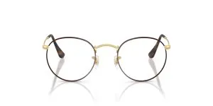 Rayban RX3447V-3188 Round Metal แว่นสายตาโลหะฮาวานาแมท ทรงกลมฟินิชด้าน