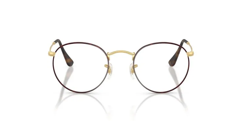 Rayban RX3447V-3188 Round Metal แว่นสายตาโลหะฮาวานาแมท ทรงกลมฟินิชด้าน Rayban RX3447V-3188 Round Metal แว่นสายตาโลหะฮาวานาแมท ทรงกลมฟินิชด้าน