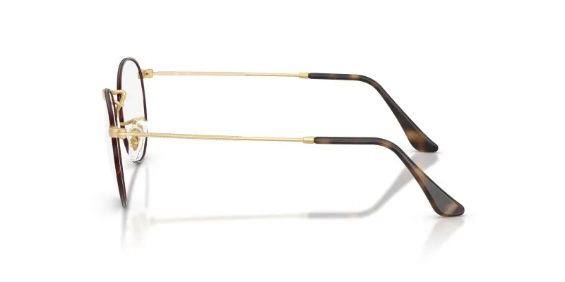 แว่นสายตา Rayban Round Metal RX3447V-3188 มุมข้าง ฟินิช Matte