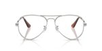 Rayban RX3925V 2501 แว่นสายตาสีเงิน ทรง Aviator Max ไซส์ XL unisex
