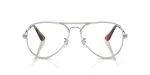 Rayban RX3925V 2501 แว่นสายตาสีเงิน ทรง Aviator Max ไซส์ XL unisex Rayban RX3925V 2501 แว่นสายตาสีเงิน ทรง Aviator Max ไซส์ XL unisex