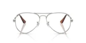 Rayban RX3925V 2501 แว่นสายตาสีเงิน ทรง Aviator Max ไซส์ XL unisex