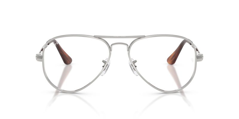 Rayban RX3925V 2501 แว่นสายตาสีเงิน ทรง Aviator Max ไซส์ XL unisex