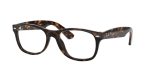 Rayban Optic RX5184F 2012 Dark Havana Rayban RX5184F 2012 close-up ด้านหน้า