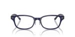 Rayban RX5427D 8288 แว่นสายตาสีน้ำเงินโปร่งใสทรงหมอน ด้านหน้า