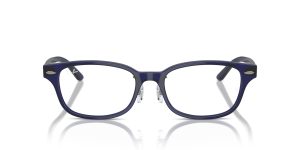 Rayban RX5427D 8288 แว่นสายตาสีน้ำเงินโปร่งใสทรงหมอน ด้านหน้า