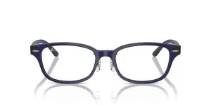 Rayban RX5427D 8288 แว่นสายตาสีน้ำเงินโปร่งใสทรงหมอน ด้านหน้า